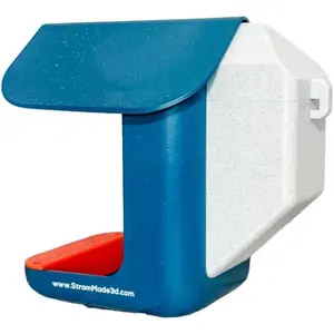 Hopper Extender for Bird Buddy, Bird Feeder Seed Extension (Rock White, Large Hopper)