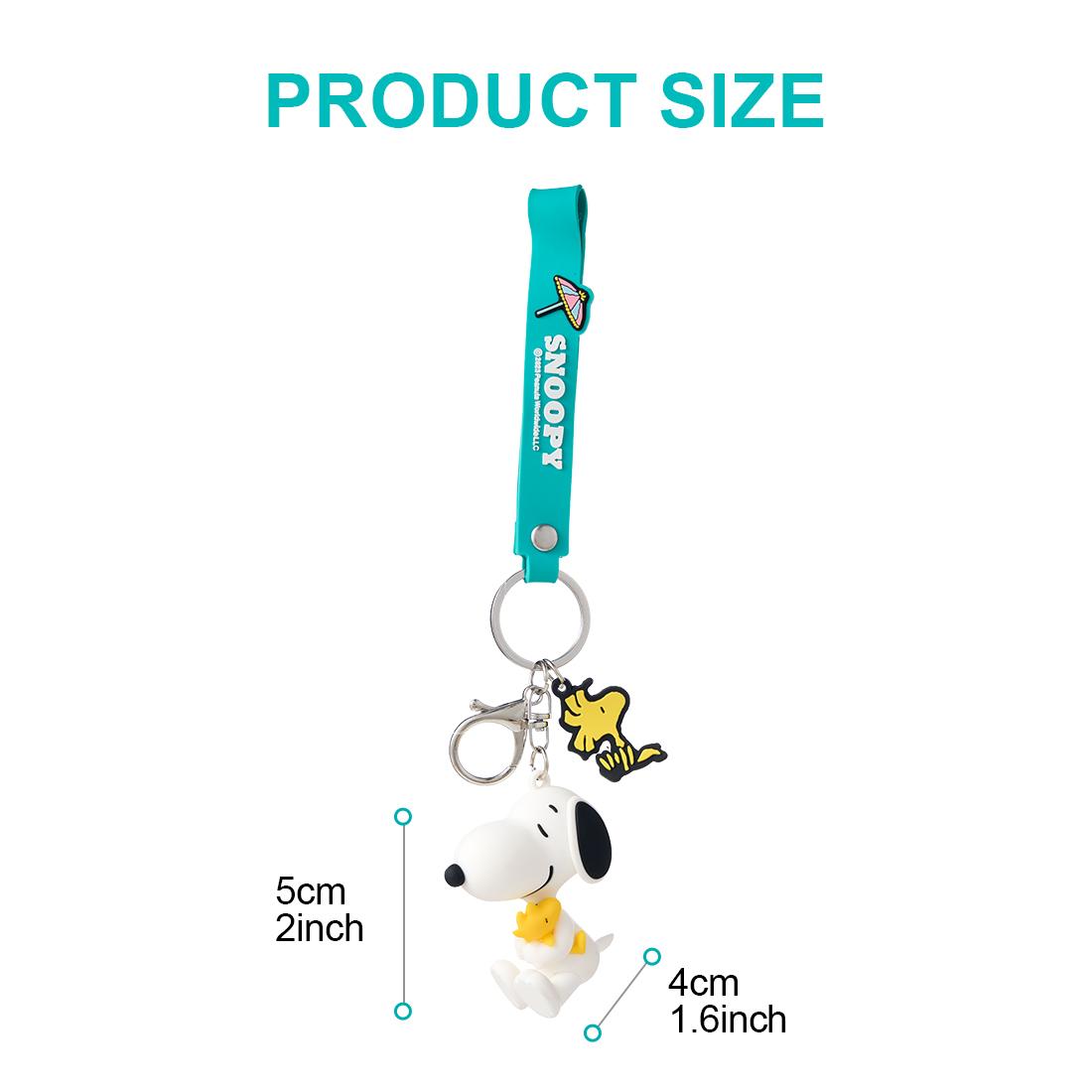 [Holiday Special]Snoopy’s Sunny Journey: 3D Figurine Keychains,Exquisite 3D Craft,Durable Material,Cute/Adorable,Bag Charm/Bag Accessory,Holiday & Holiday Haul
