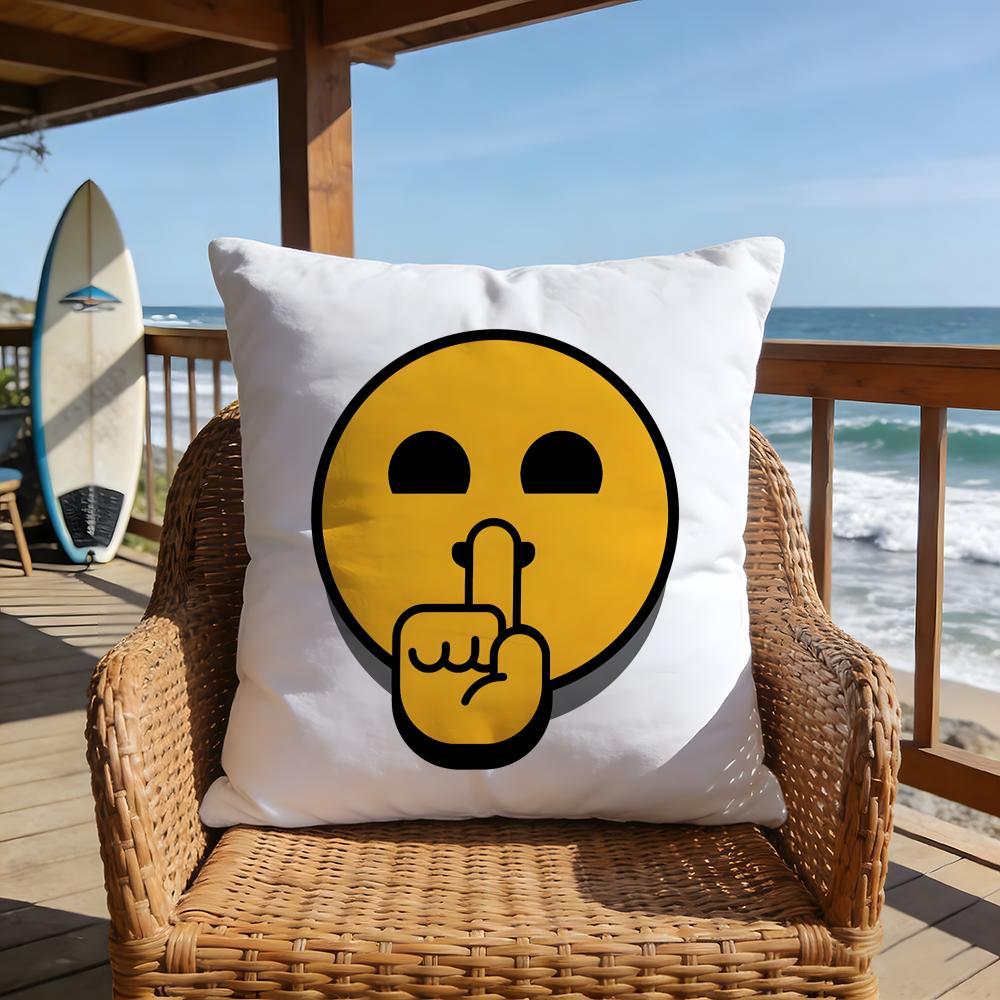 hot game Brawl Stars emoji meme Pillow Case 2026 new style printing Pillowcase Anti-dustmite Invisible zipper silky short plush Sofa cushion cover polyester microfiber queen king bed home