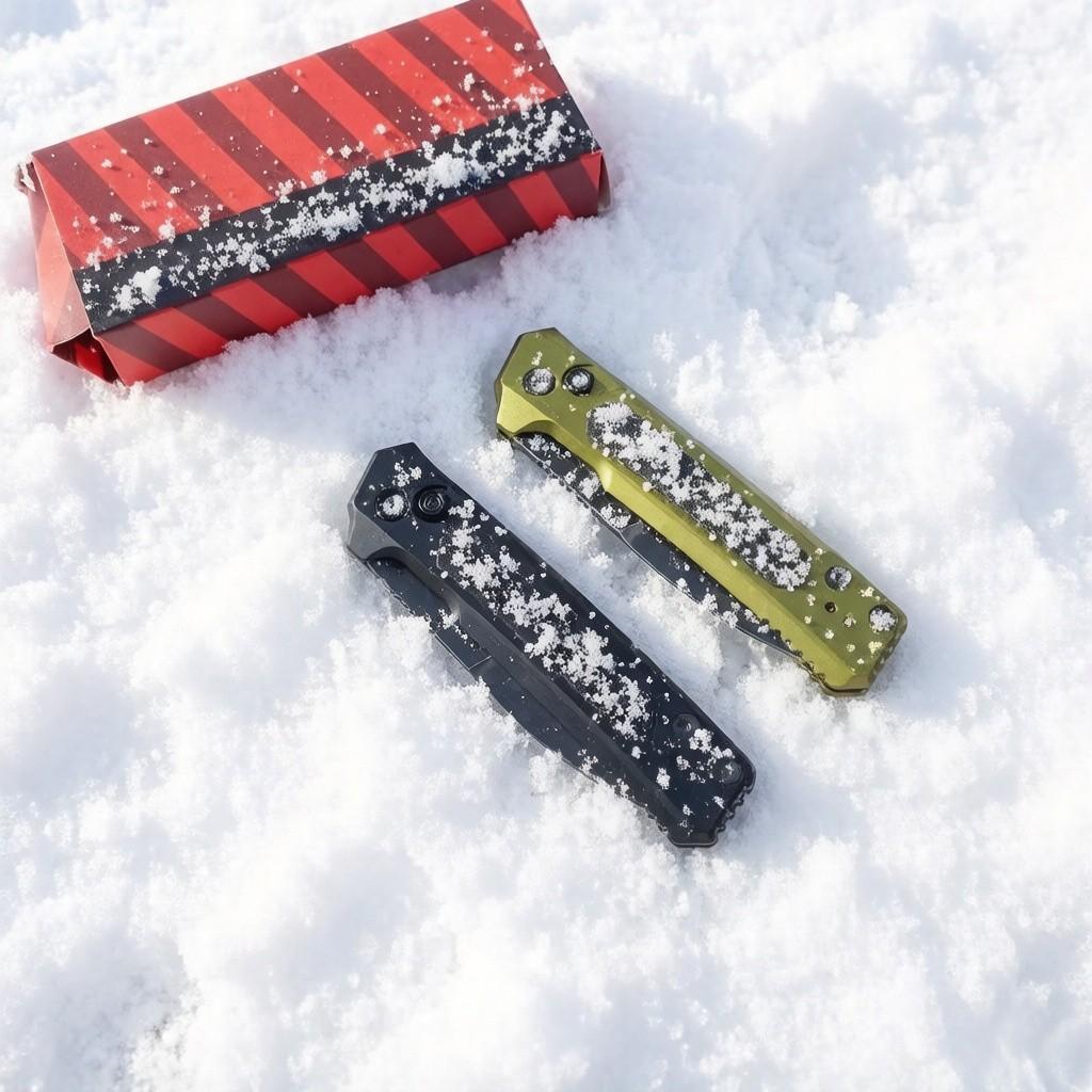 1pc 7205 folding knife, a must-have in the kitchen, durable and multifunctional EDC tool for daily use, fruit knife, a good choice for camping and hiking, men's gift