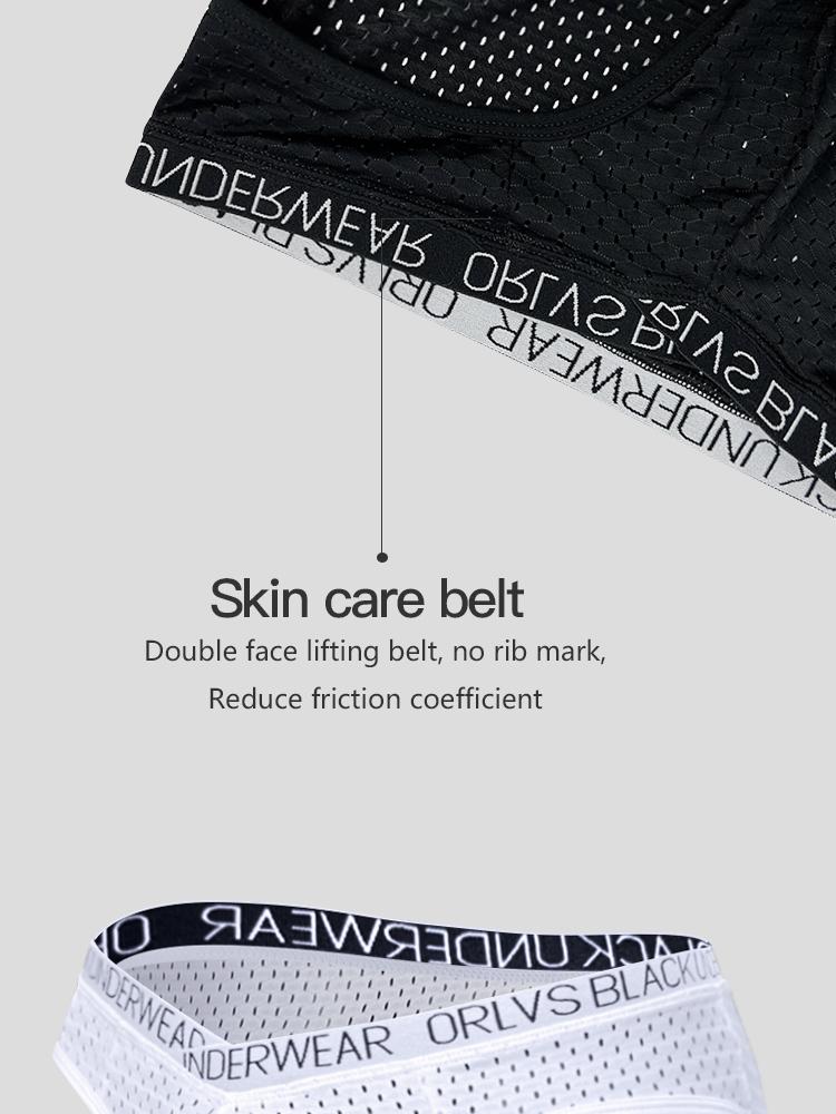 Mens Low Rise Underwear Sexy Briefs Breathable Pouch Design Seamless Back Stretch Cotton Boxer Shorts Cool Comfort Fit Anti Roll Edge Gym Training Lingerie Soft Fabric Fashion Basics All Season Gift Comfortable Menswear Trend 2025