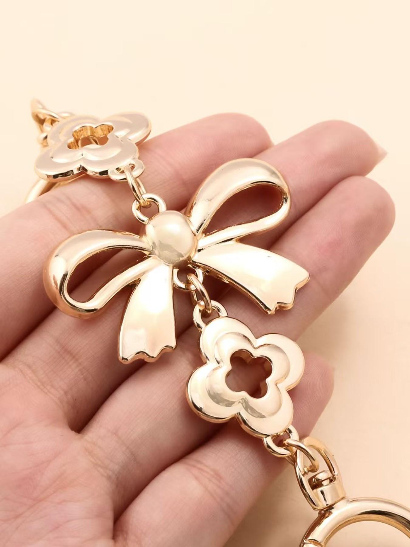 2-Pack Bag Extension Chains, Handbag Shoulder Strap Extender, Replacement Accessories for Crossbody Bags, All Seasons Use, Fashion Chain Strap