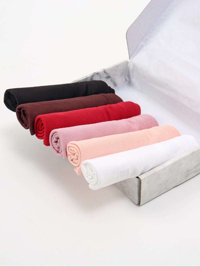 Women's Solid Color Underscarves Set, Soft Comfortable Hijabs, Turban Hijab, Fashionable Islamic Clothing for Daily Wear with Greeting Card, Hijabs for Women Women's Solid Color Underscarves Set, Soft Comfortable Hijabs, Turban Hijab, Fashionable Islamic Clothing for Daily Wear with Greeting Card, Hijabs for Women