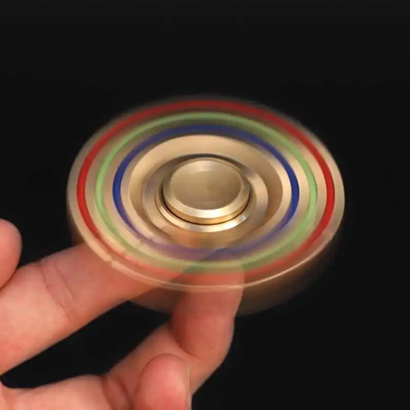 Metal Hand Spinner 6 Arm Decompression Toy Fidgets For Adults Kids EDC Gadgets Anxiety Stress Relief Tool Stress Relief Antiestres Juguete Ansiedad