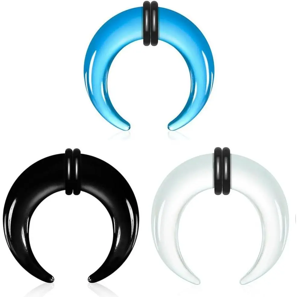 1 Piece Black + 1 Piece Clear + 1 Piece Blue