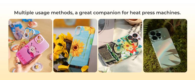 A4 Sublimation Film Bundle - 5 Pcs/10 Pcs/20 Pcs, For H17 Phone Case Heat Press