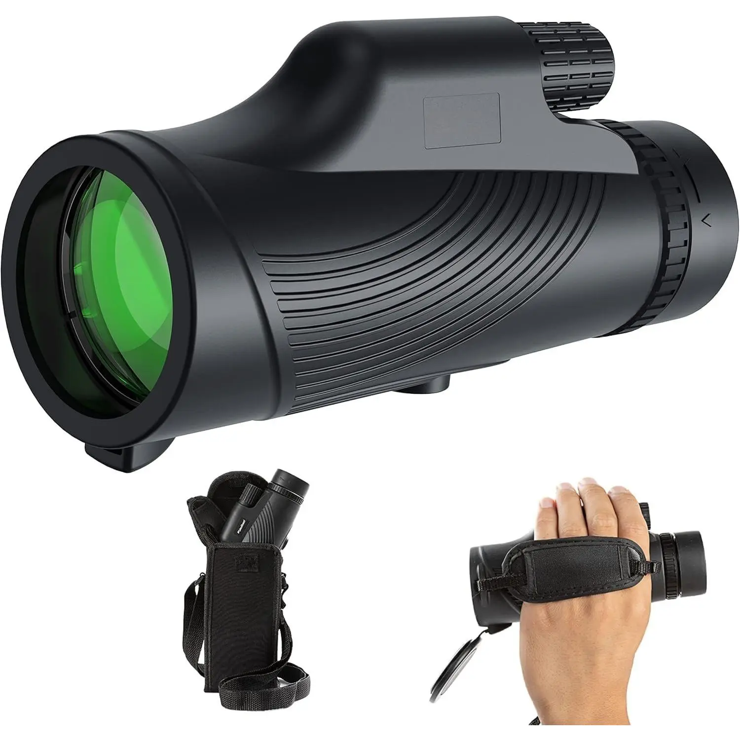Monocular Telescope, 10x42 Monocular for Adults, BAK4 Prism & FMC