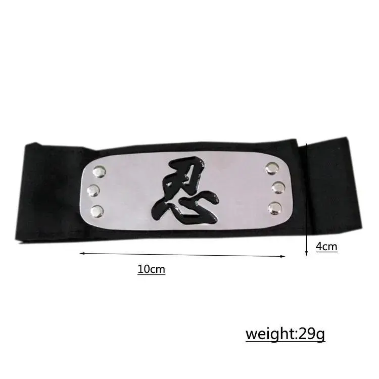 New Ninja Headband Rebel Leaf s Creative peripheral Forehead Protector Coslapaly Anime Peripheral