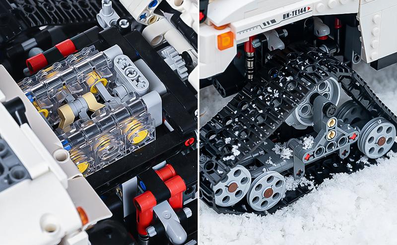 Hummer Off-Road Remote Control Car Building Blocks,1:8 MOC Remote Control Car Building Blocks,with Technic Motorize Set，Remote Car for Boys Age 8-12 Gift(3088pcs)