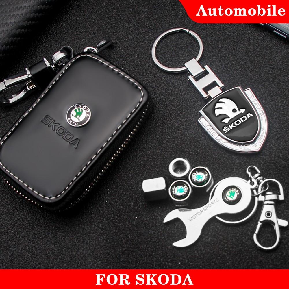 Scoda Keychain/lanyard for All Models, Sporty Customization, Fits Octavia, Superb, Kodiaq, Karoq, Crystal, Xinrui, Etc