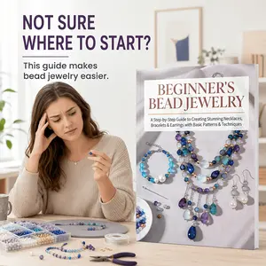 Beginner's Guide to Making Jewelry, Step-By-Step Instructions for Bead Necklaces, Bracelets, and Earrings, Perfect for DIY Enthusiasts