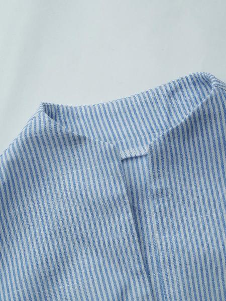 Women's Striped Print Curved Hem Tank Top, Casual Chic Sleeveless Top for Work Office Business, Ladies Clothes for Summer, Womenswear