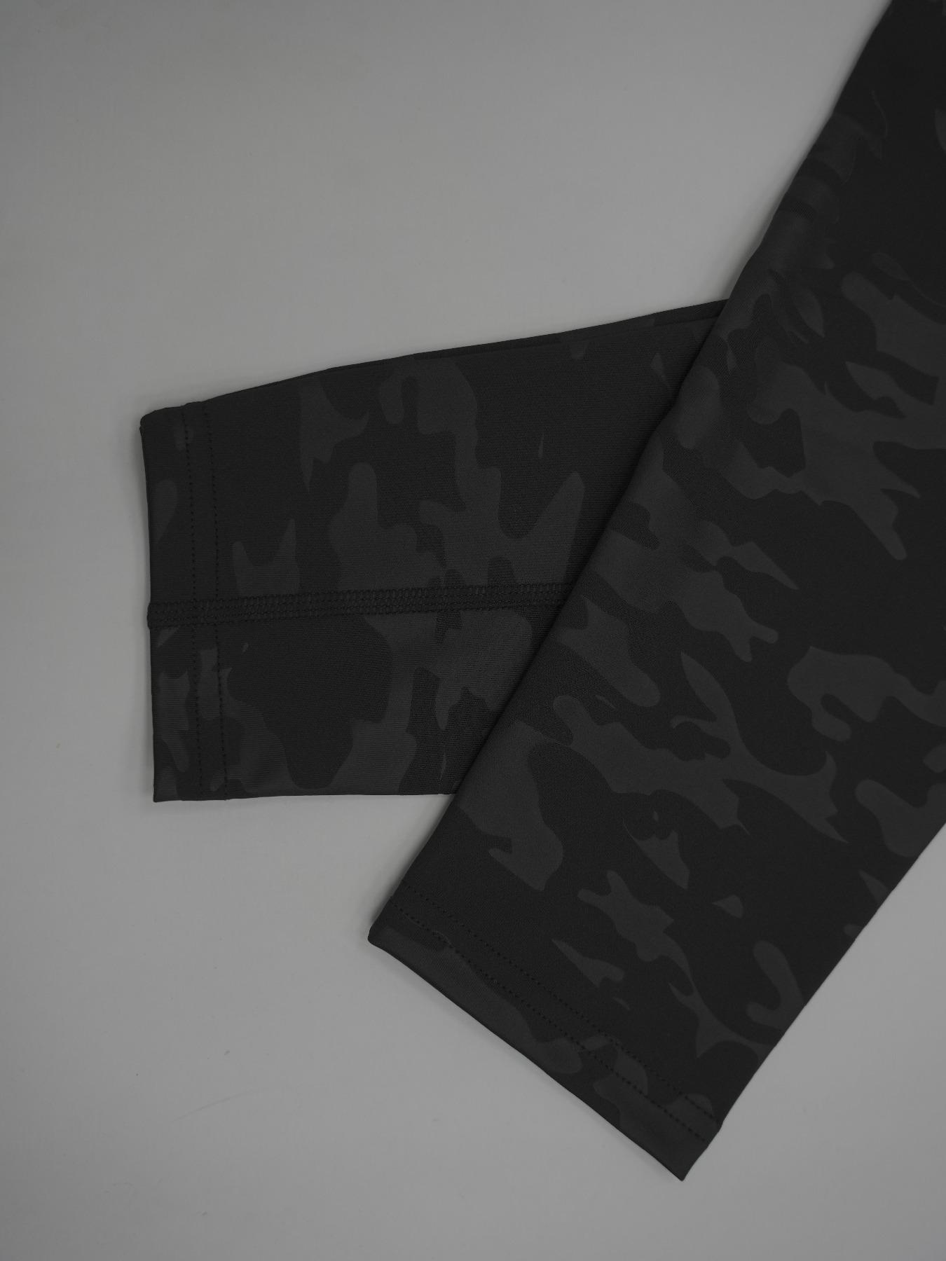 Women's Camo Print Sports Short Leggings, Casual Comfy Breathable Skinny Shorts for Yoga Gym Workout Running, Ladies Sportswear for Spring & Summer