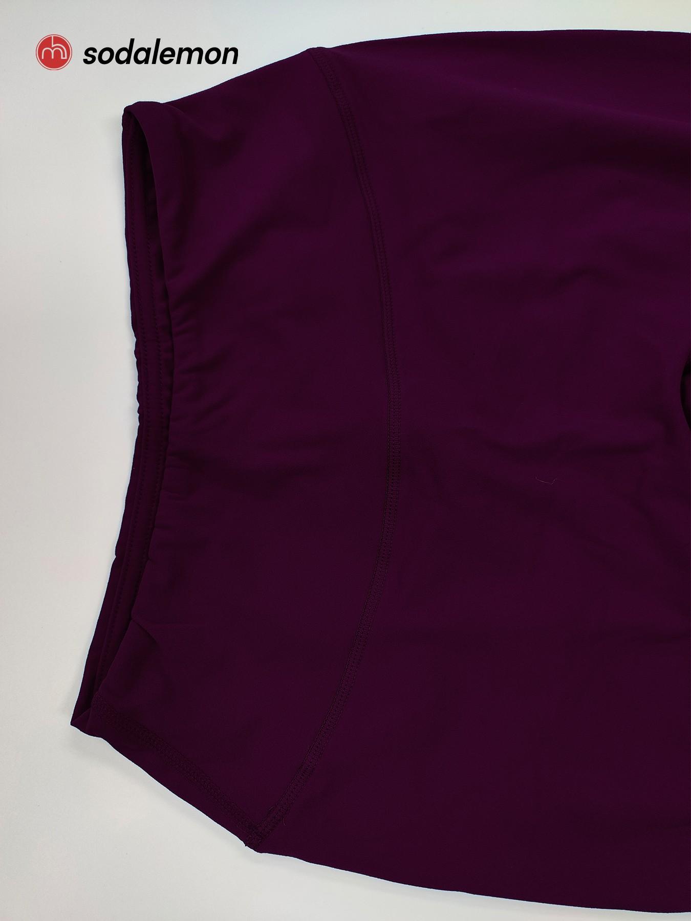 Sodalemon 2-Piece Set Women's Faux Two-piece Racerback Sports Bra & High-waisted Tummy-control Yoga Peachy Hips Leggings