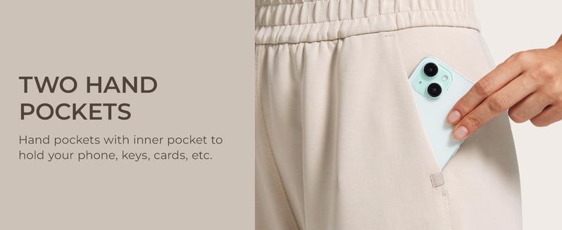 CRZ YOGA SoftAura Wide Leg Sweatpants Women 31" Modal High Waisted Lounge Travel Casual Sweat Pants with Pockets Drawstring