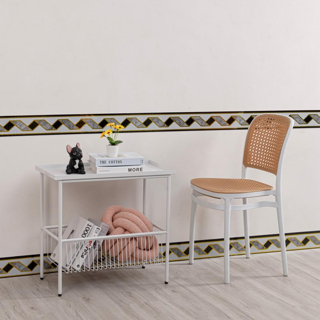 1 Roll 196.85 Inch Long × 10cm Wide, Thickened Marble Self-adhesive Wallpaper, DIY Removable, Suitable for TV Background Wall, Door Fracture Frames, Decorative Stickers, Living Room Corners, Ceiling Corners, Kitchen Corners