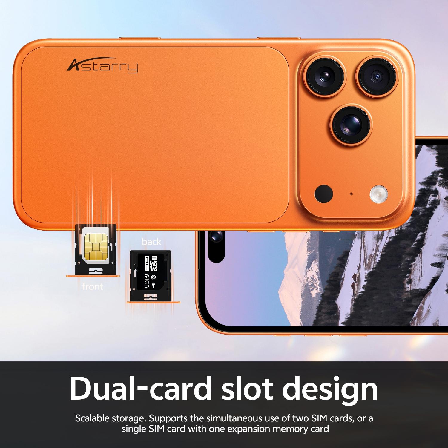 Astarry 17 Pro Max Smartphone, 6.75-Inch Screen, 3gb+32GB, Android 12, 4100mah Battery, Dual Sim, WiFi, Bluetooth-compatible, Android Mobile Smartphone, Ideal Gift