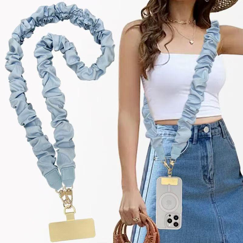 Foldable Cloud Phone Lanyard, Crossbody Anti-Loss Neck Strap, Suitable for All Models, Summer Commute Women's Accessory