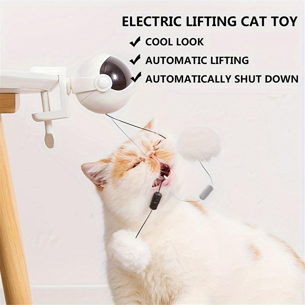 New Automatic Elevating Ball Electric Cat Toy, Automatic Rolling Ball, Interactive Pet Supplies, Smart Companion for Medium Large Cats, Self-Entertainment