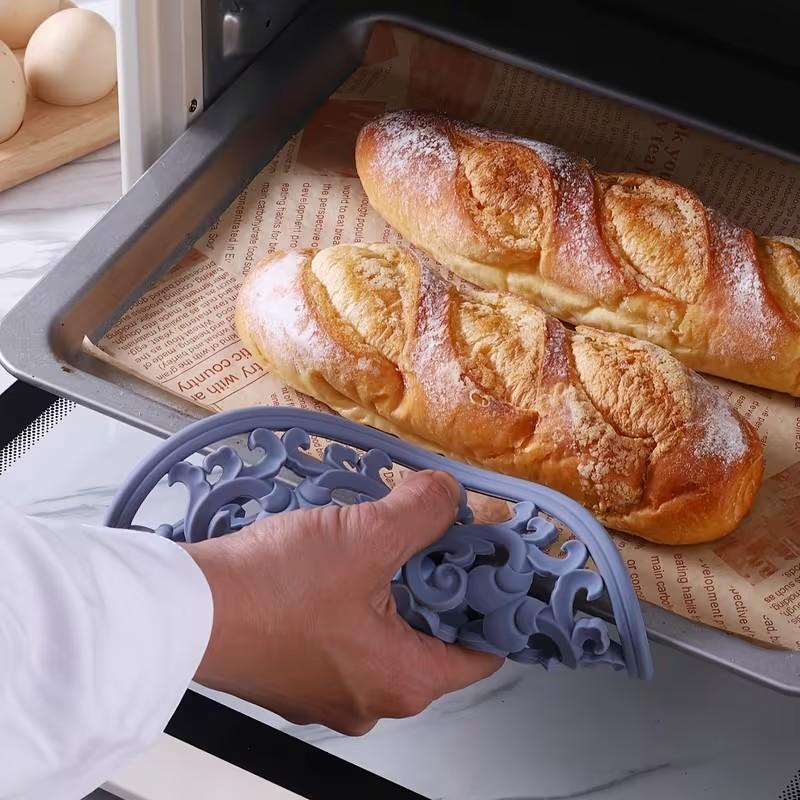 Set of 3, Silicone Heat-Resistant Mat, Versatile Kitchen Pot Holder, Multifunctional Insulation Mat for Countertops, Ideal for Hot Pots And Plates, Kitchen Additions