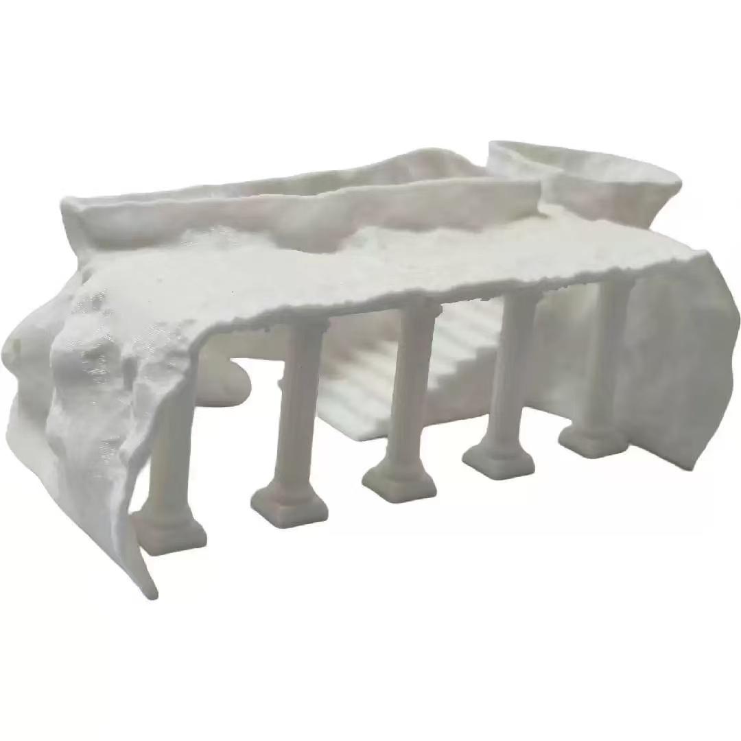 Greek Column Hole Aquarium Decorative Item, 3D Printed Roman Pillar Fish Tank Landscape Decoration, Ideal for Aquascaping