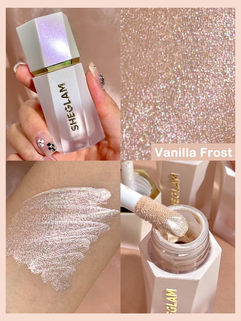 SHEGLAM Glow Bloom Liquid Highlighter-Vanilla Frost Cosmetic Makeup