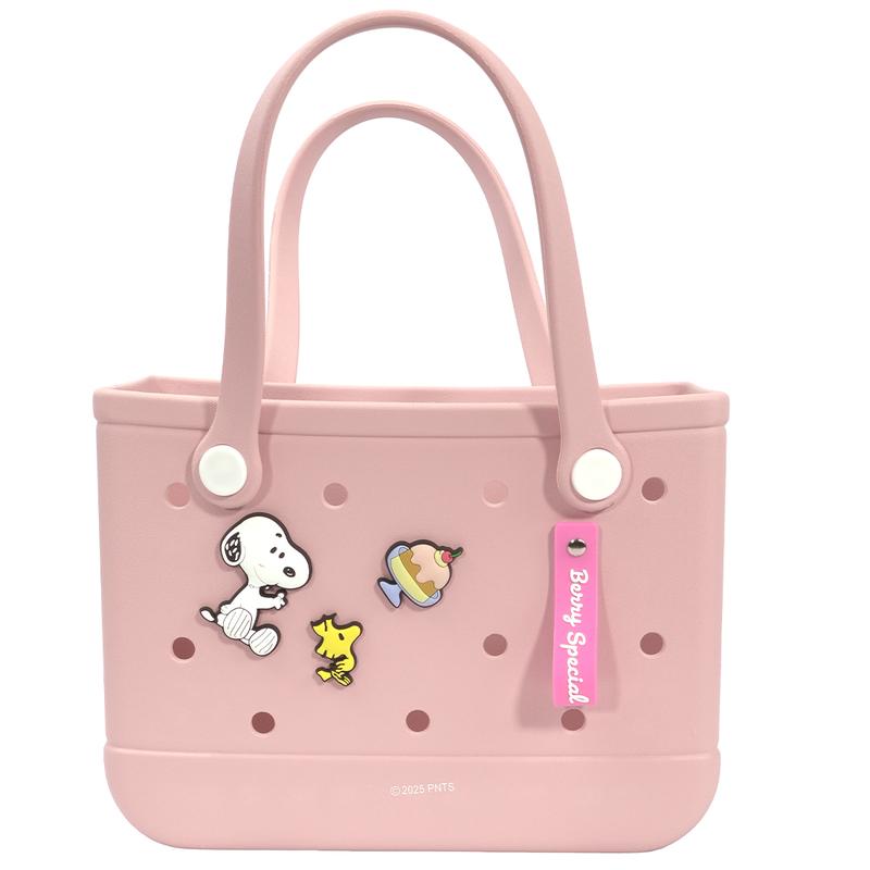 Snoopy Collection Holes Handheld Bag - Classic Design, Ideal for Travel, Portable Storage, Versatile Use, Handbags Women, Everyday Bags