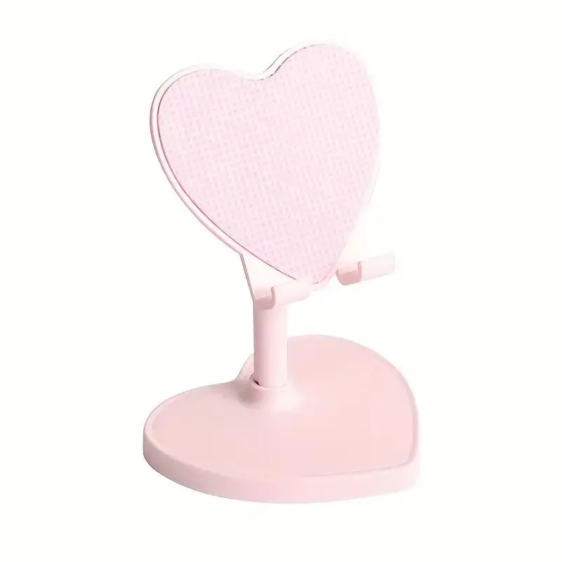 Adjustable Phone Holder Stand for Desk, Foldable Desktop Phone & Tablet Stand, Hands Free Viewing Accessory with Universal Compatibility, Portable Space Saving Design for Office, Video Calls, Streaming, Study and Home Setup