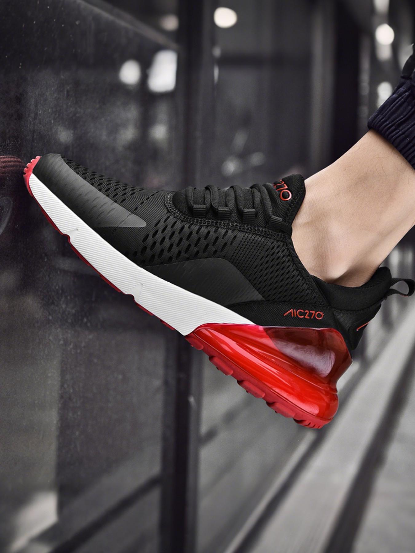 Men's Outdoor Running Shoes, Couples' Sports Shoes, Comfortable Daily Wear, Breathable Fabric, Air Cushion Design, Perfect Gift