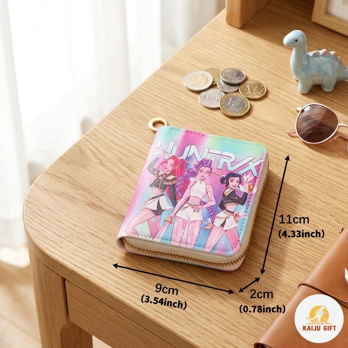 Kpop High-Profile Short Wallet, Cute Portable Small Wallet for Students, Trendy Hanging Accessory Bag, Perfect Gift for School Start