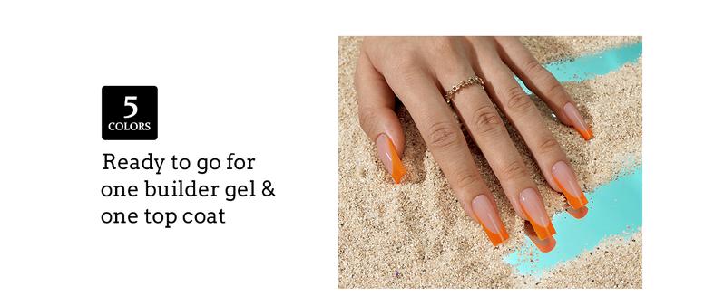 BTArtboxnails XCOATTIPS Press on Nails - 150pcs Brighter pastel Long Square or Almond or Coffin French Tips, Brighter pastel Soft Gel False Nail, Soak Off Acrylic Fake Nails Extensions