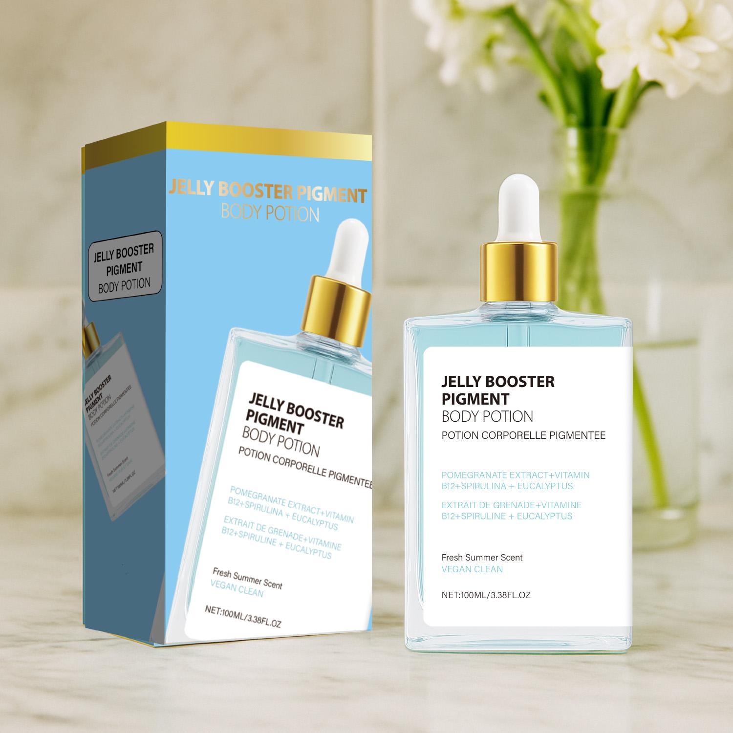 Jelly Booster Pigment Treatment Body Potion Scar Treatment - Fast Absorbing Acne Scar for Face And Body - Scar Removal Ointment - Lightweight Scar Serum for Everyday Use - 100ml