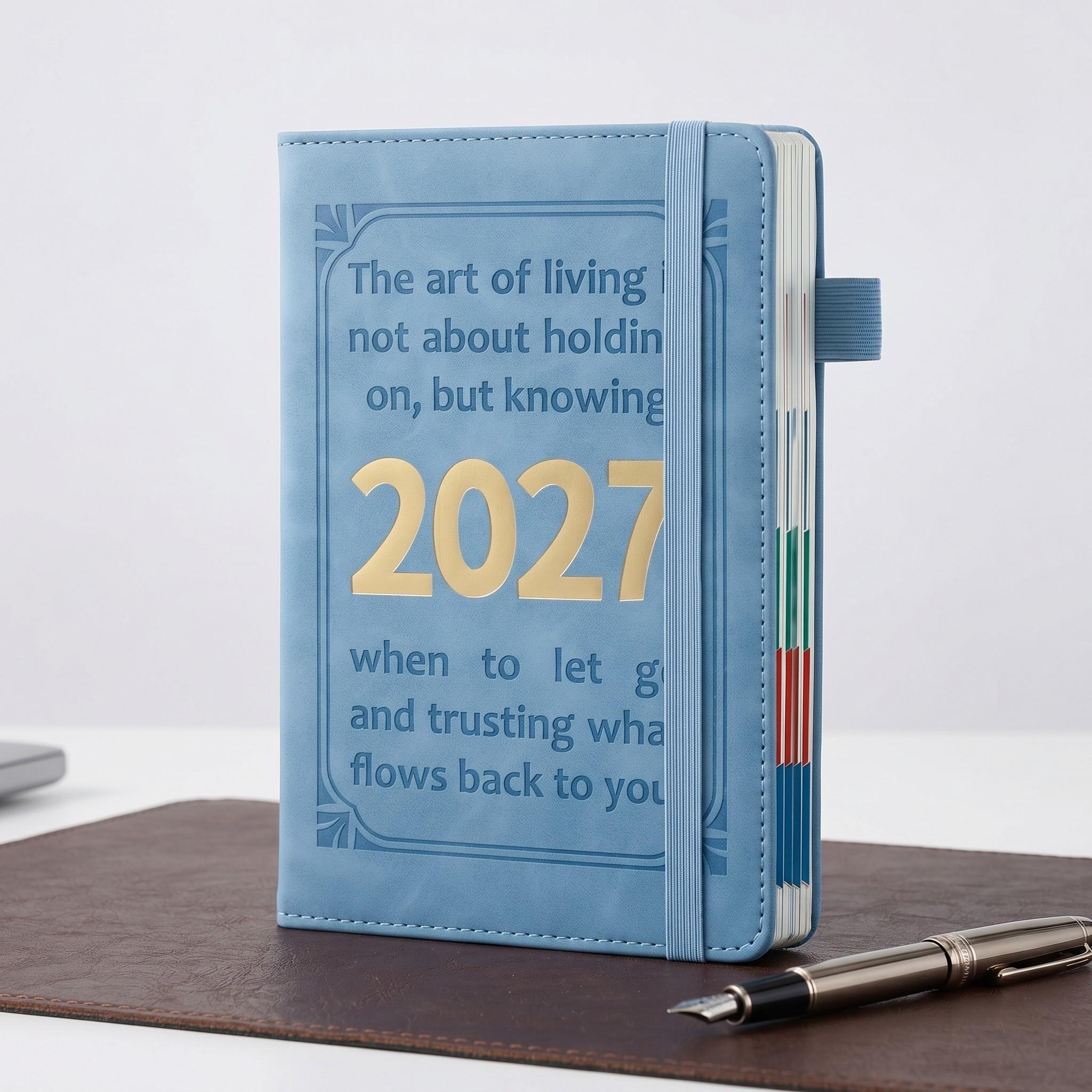 2027 Planner Daily Weekly Monthly Schedule Book, 12 Month Organizer, Goal Planning, Habit Tracker, to Do Lists, Time Management Planner