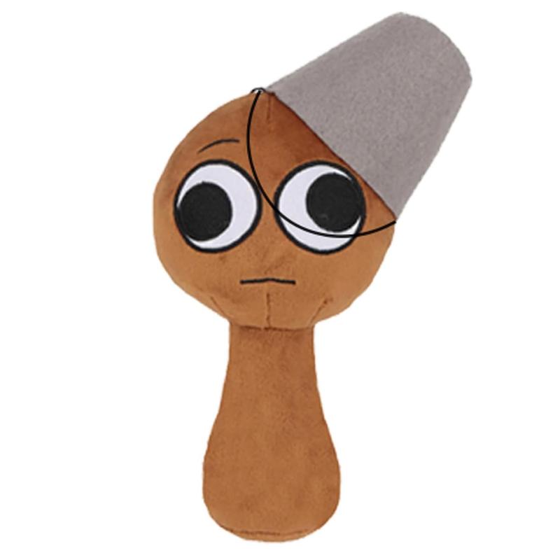 Sprunki Plush Toys Soft Stuffed Animal Pillow Figure Doll Anime & Manga Inspired Perfect for Christmas & Birthday Gifts Lightweight Easy to Carry Ideal for Kids & Adults 8'' Size Sprunki Plushies for Playtime & Holidays