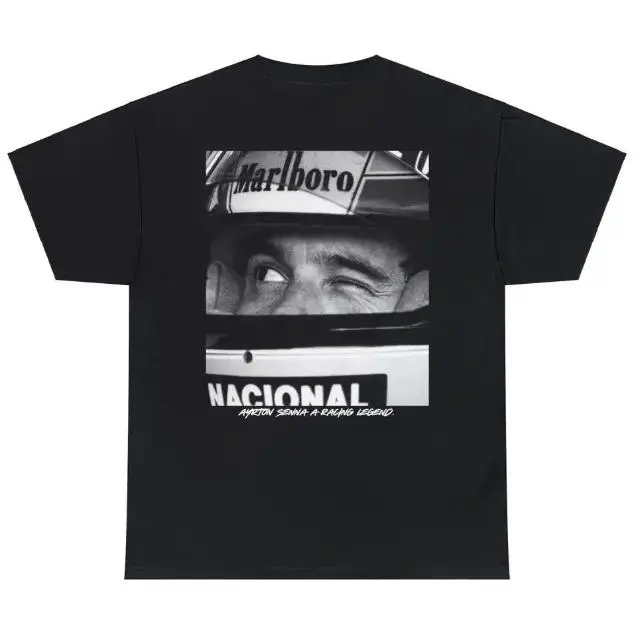 Exclusive Ayrton Senna F1 Monaco T-shirt |     Legend Circuit Print Unisex |     Premium Immediate Shipping Brazil