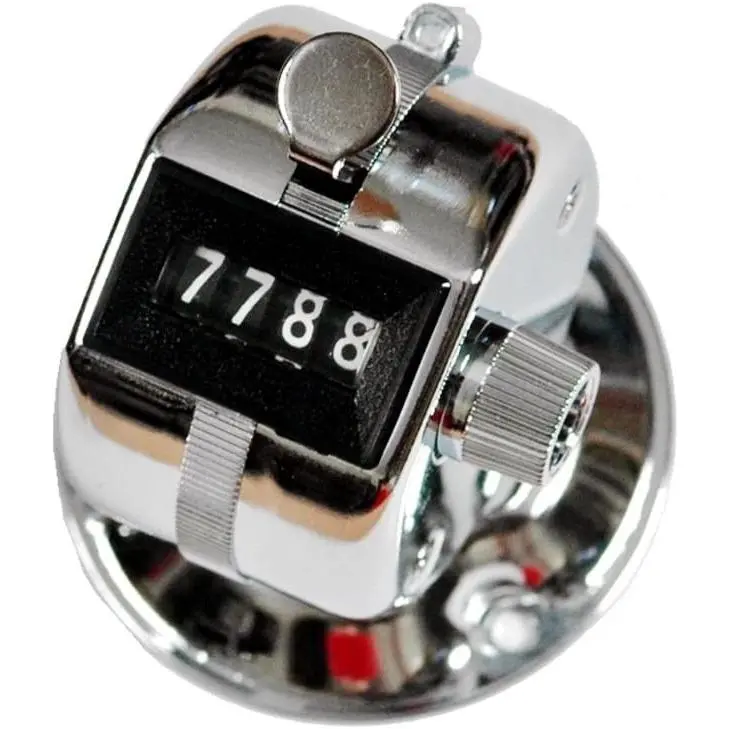 Desk Tally Counter with Base Digital Desktop Mechanical Number Click Counter