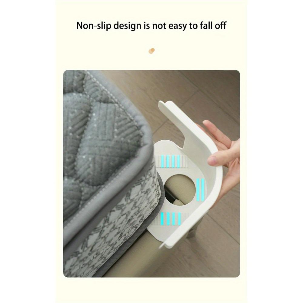 4-piece thickened bed sheet clips - multi-functional bed sheet fasteners, Bed Sheet Straps suitable for beds, bed sheets and pet protection (compatible with single/double beds) Bed Sheet Grippers