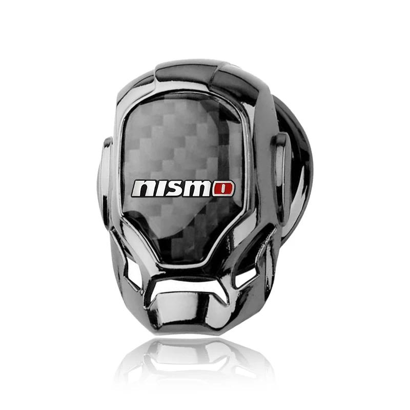 Car One-Click Start Button Skin Interior Decoration for Nismo Nissan Juke Tiida Teana GTR 350Z 370Z 240SX Fairlady Skyline