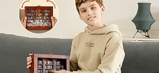 Anxiety Bookshelf | Miniature Book Matchbox Display Cabinet, Wooden Creative Ornaments, Stress-Relieving Gifts for Family and Friends