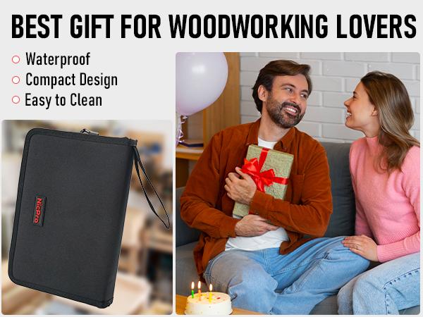 Nicpro 31 Pack Nicpro Carpenter Pencil Set with Sharpener, Mechanical Carpenter Pencils, Carbide Scribe Tool, Heavy Duty Construction Pencils for Woodworking