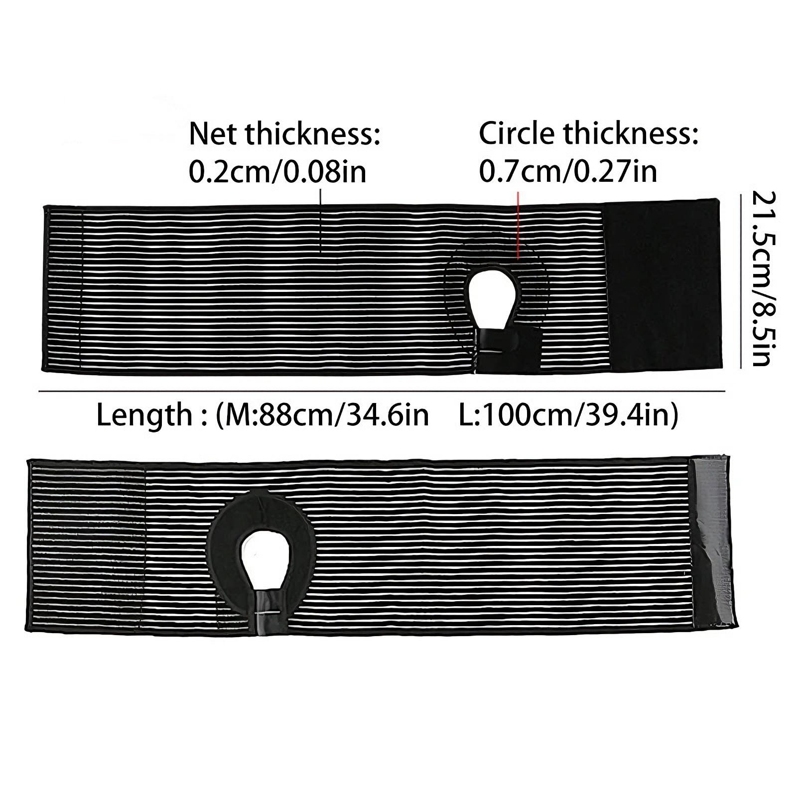 Ostomy Support Belt Adjustable Abdominal Binder for Colostomy Ileostomy Stoma Care, Elastic Waist Belt  Breathable Hernia Support Brace for Postoperative Care & Daily Comfort