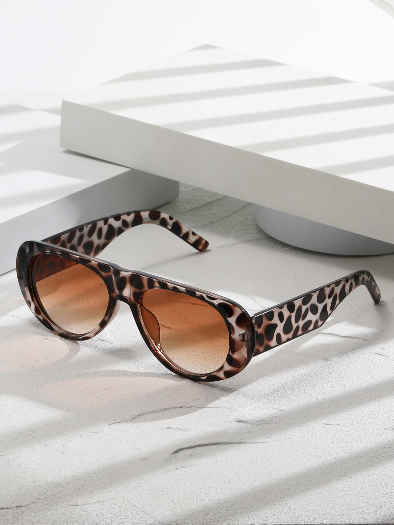 Unisex Vintage Style Sunglasses, Classic Shades, Summer Trendy Casual Sunglasses for Everyday Use, Fashion Sunglasses for Outdoor Activities