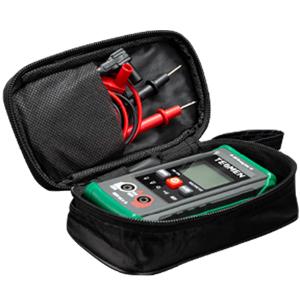 TESMEN TM-510 Digital Multimeter, 4000 Counts, Smart Measurement, Auto-Ranging Voltmeter; Non-Contact Voltage test, Measures AC/DC Voltage, Resistance, Continuity – Green TESMEN TM-510 Digital Multimeter, 4000 Counts, Smart Measurement, Auto-Ranging Voltmeter; Non-Contact Voltage test, Measures AC/DC Voltage, Resistance, Continuity – Green