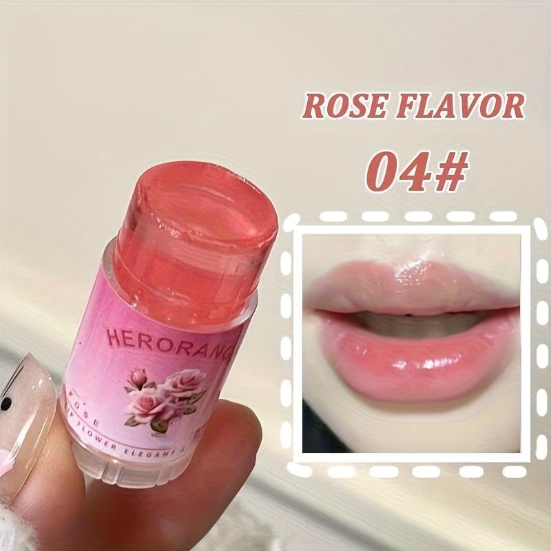 HERORANGE lip balm available in 12 colors. Mini portable autumn/winter lip balm. Natural and transparent shades. Moisturizes and hydrates, deeply repairs overnight. Can be layered with lipstick for everyday wear to create a plump, Moisturizing