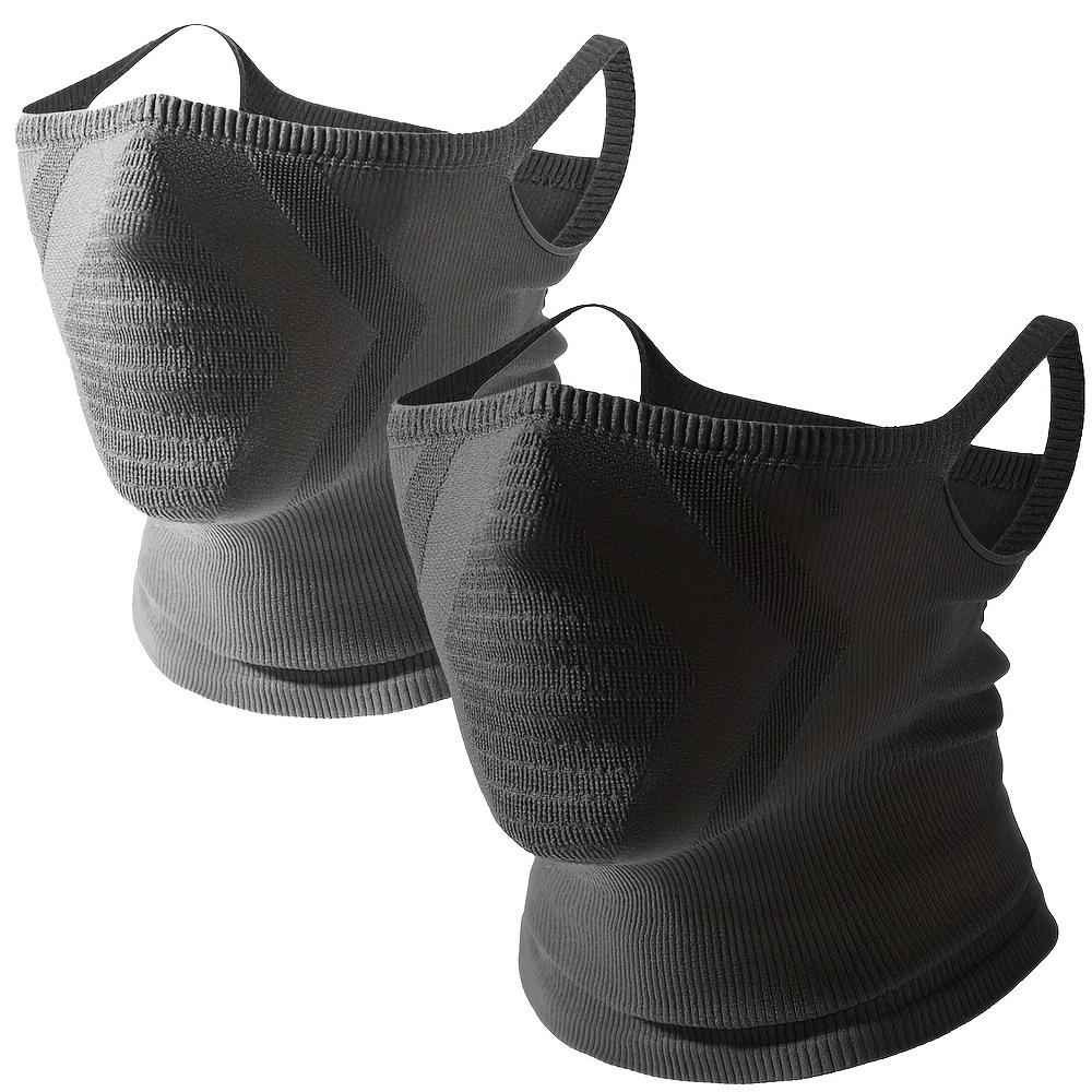 Breathable Windproof Face Mask, Half Face Mask with Earhook Design, Knitted Balaclava, Outdoor Sports Mask for Running Hiking Cycling Travel, Protective Gear, Breathable Face Cover, Full Balaclava, Dust Mask, Ski Mask