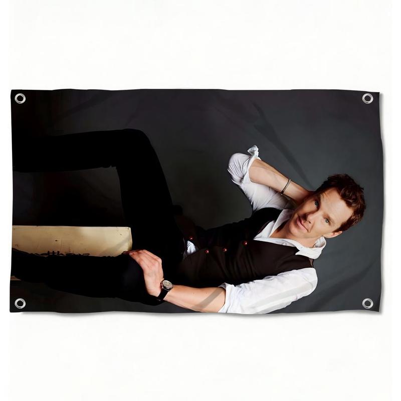 B-benedict C-cumberbatch Flags Custom Camping Outdoor Garden room Bedroom Decor Party Backdrops Wall Art Family Gifts