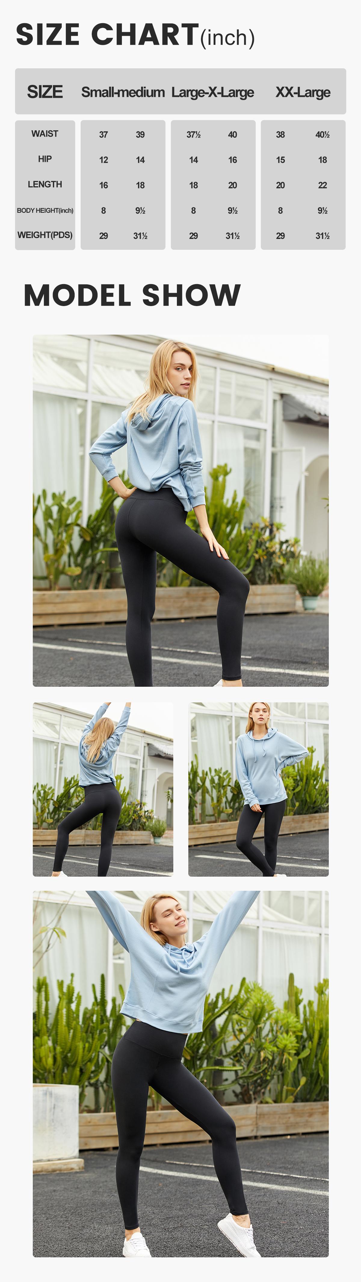 Showitty Fleece Lined Leggings Women - High Waisted Winter Yoga Pants Workout Tummy Control Soft Thermal Warm
