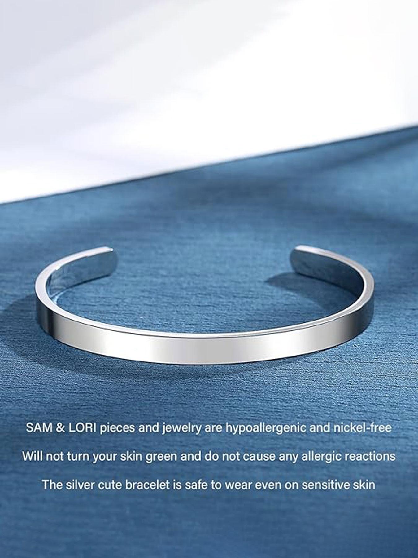 Personalized bracelet for teenagers/women, adjustable bracelet, inspirational jewelry gift, graduation gift, suitable for daughters/mothers/friends, appropriate for junior high, high school, and university students.