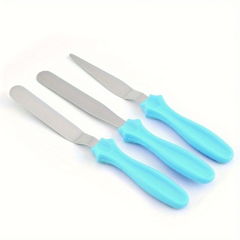 3Pcs/Set Cake Spatula Butter Icing Cream Spatulas Baking Pastry Tools Cake Decorating Scraper Pastry Tools Kitchen Accessories