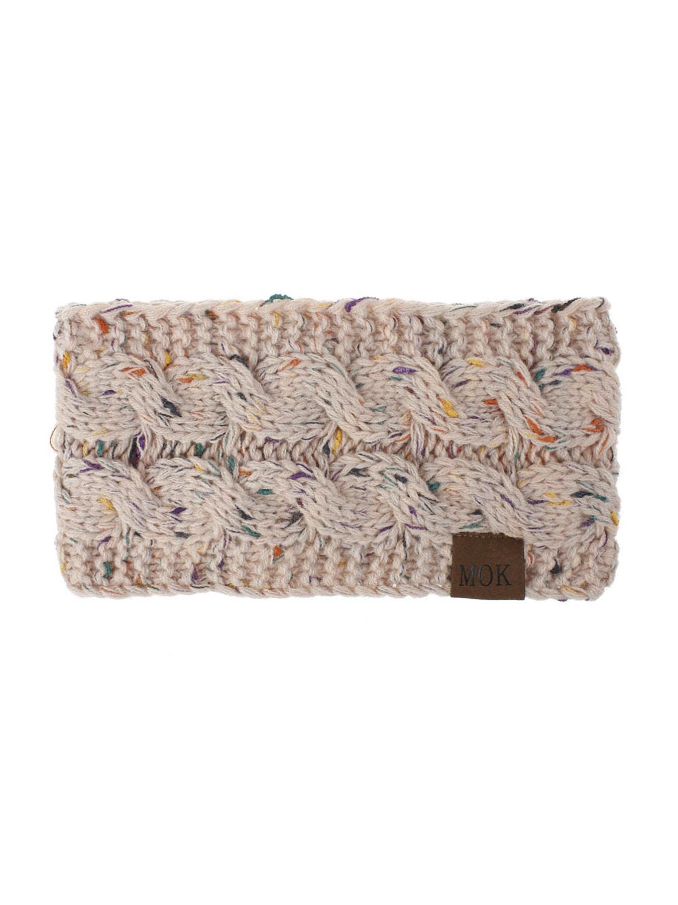New Arrival Fleece Knit Headband for Autumn and Winter, Ear & Forehead Warmer, Windproof Fashion Accessory for Outdoor Activities, Soft Fashion Headbands